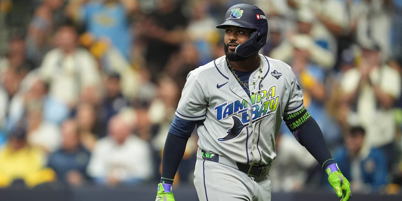 Rays fall 3-2 in World Series Game 1 as Brewers’ pitching withstands Tampa Bay rallies