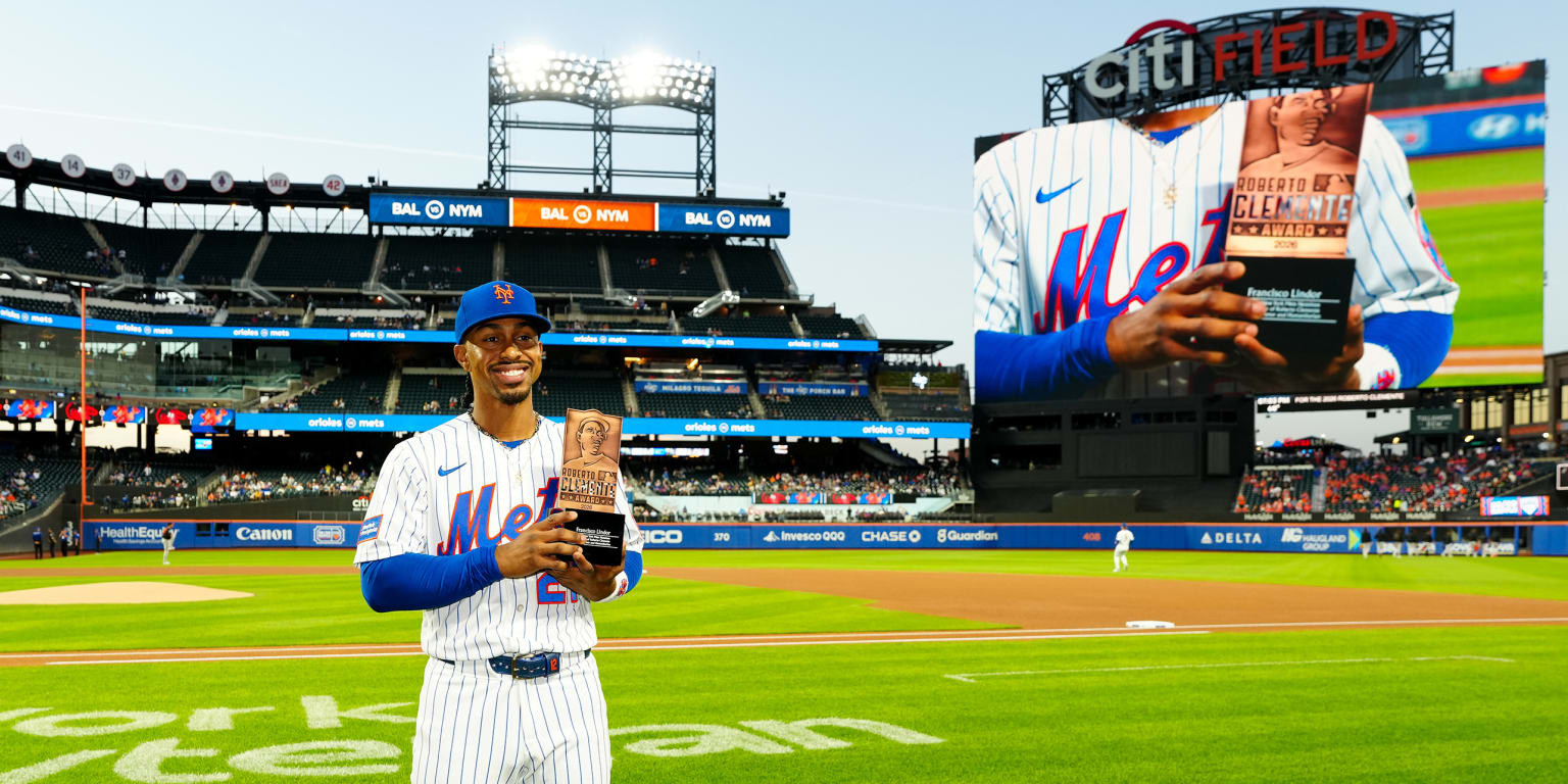 Francisco Lindor set to receive MLB’s 2026 Roberto Clemente Award ahead of World Series Game 3