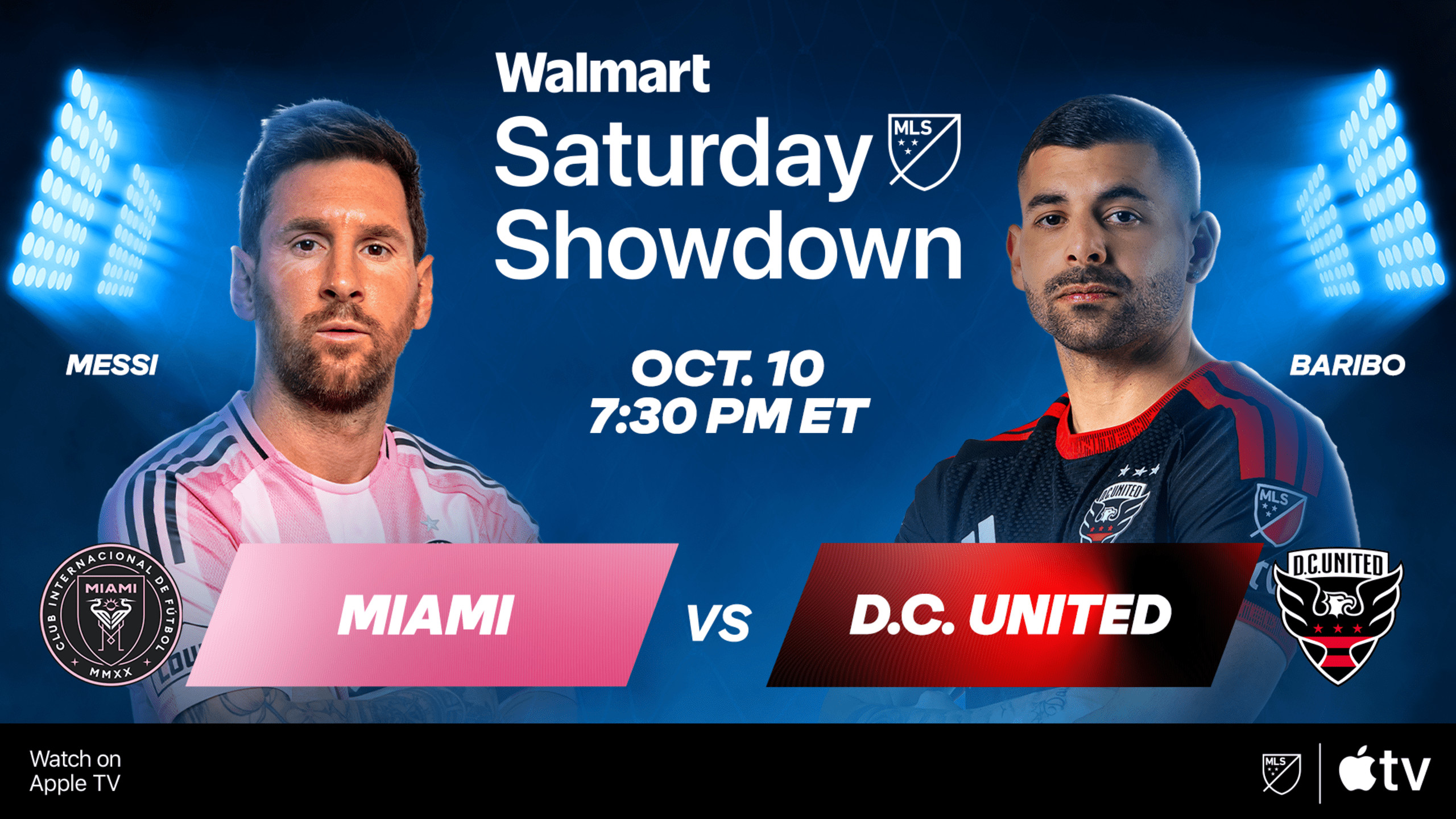 Lionel Messi and Inter Miami host D.C. United for Matchday 29’s Walmart Saturday Showdown looking to bounce back