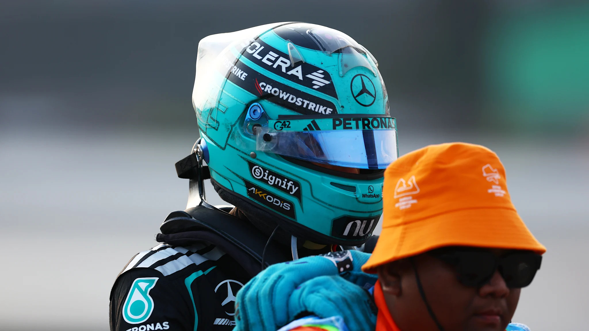 George Russell brands 2026 “relentless” after late Bahrain GP retirement
