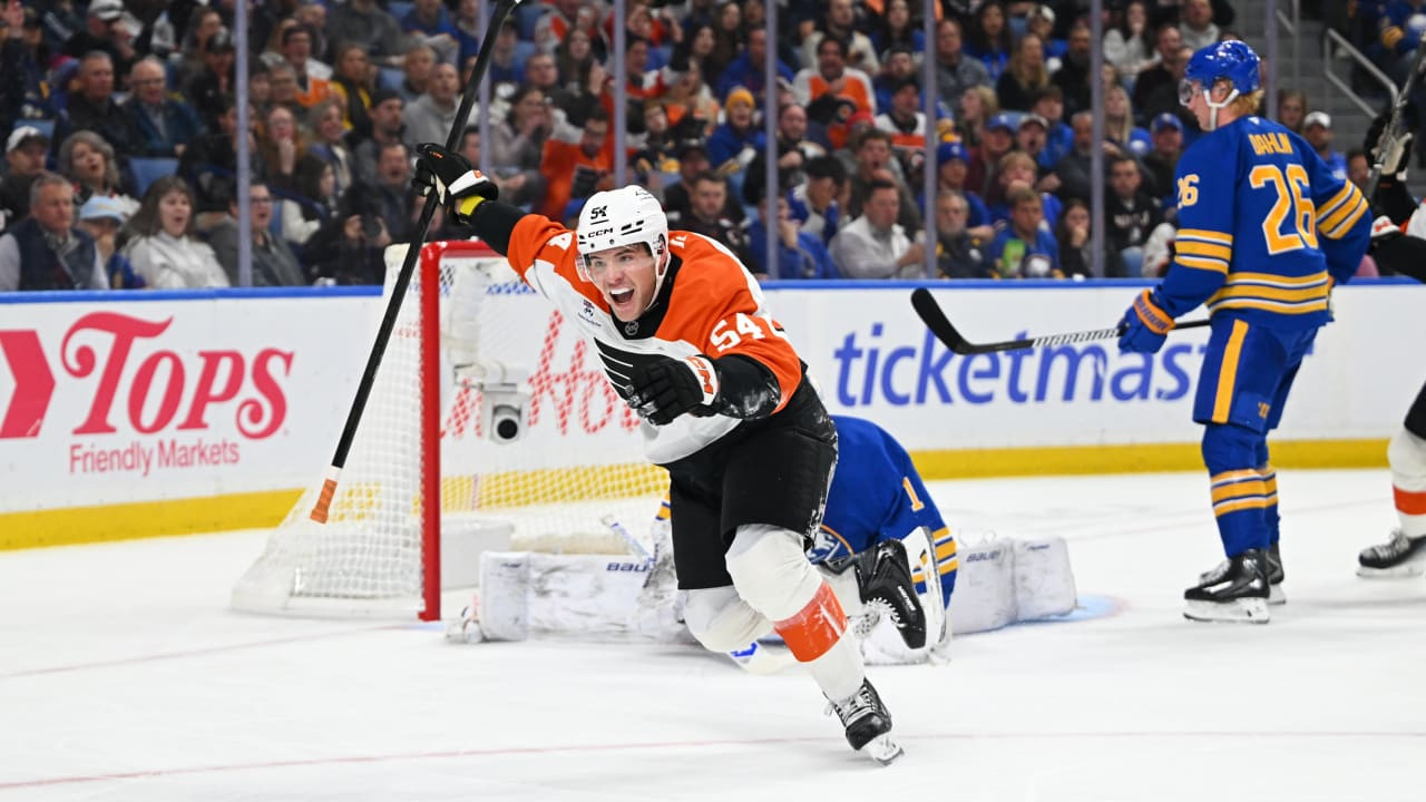 Cole Knuble scores twice as Philadelphia Flyers beat Buffalo Sabres 3-1