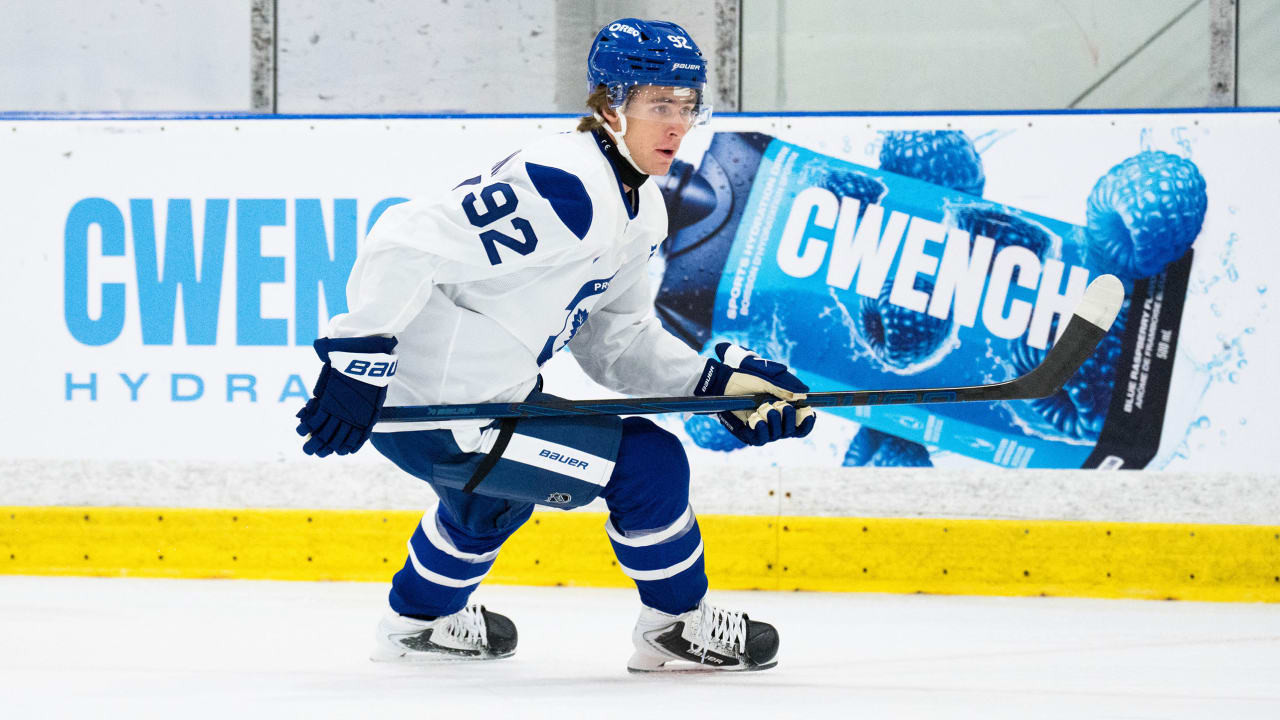 Gavin McKenna set for Toronto Maple Leafs preseason debut vs. Montreal Canadiens on Saturday