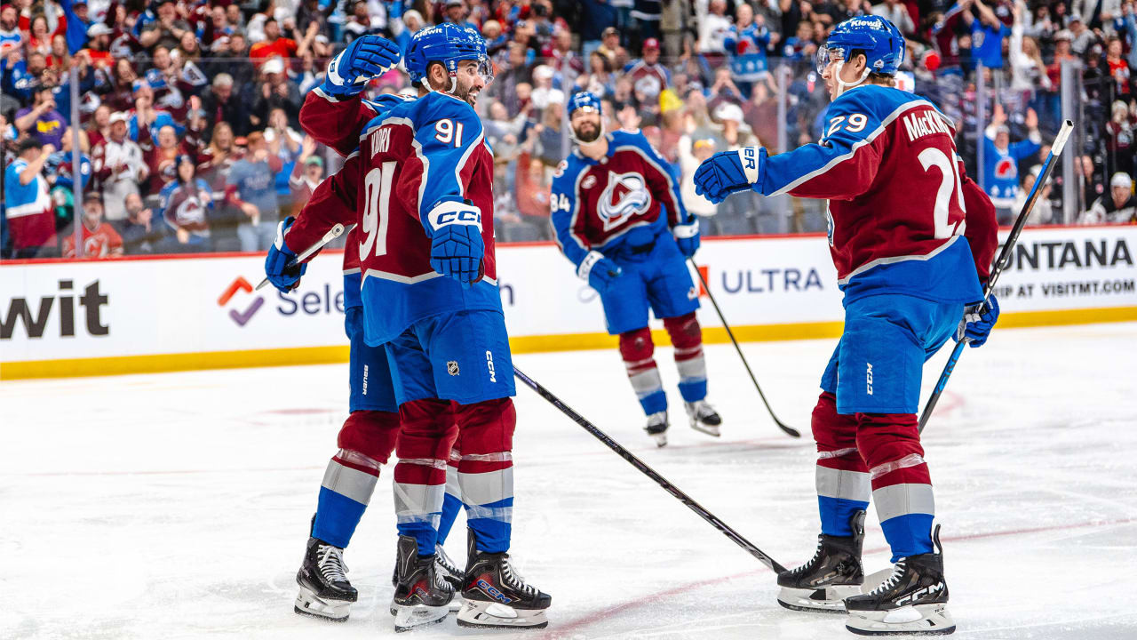 Avalanche score four in the third to beat Devils 5-2 at Ball Arena