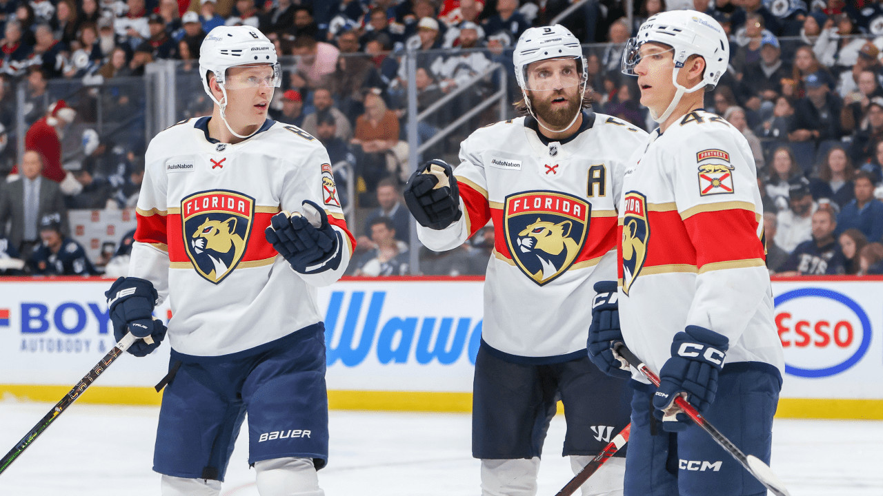 Florida Panthers dominate Winnipeg Jets 5-1 as Matthew and Brady Tkachuk lead scoring