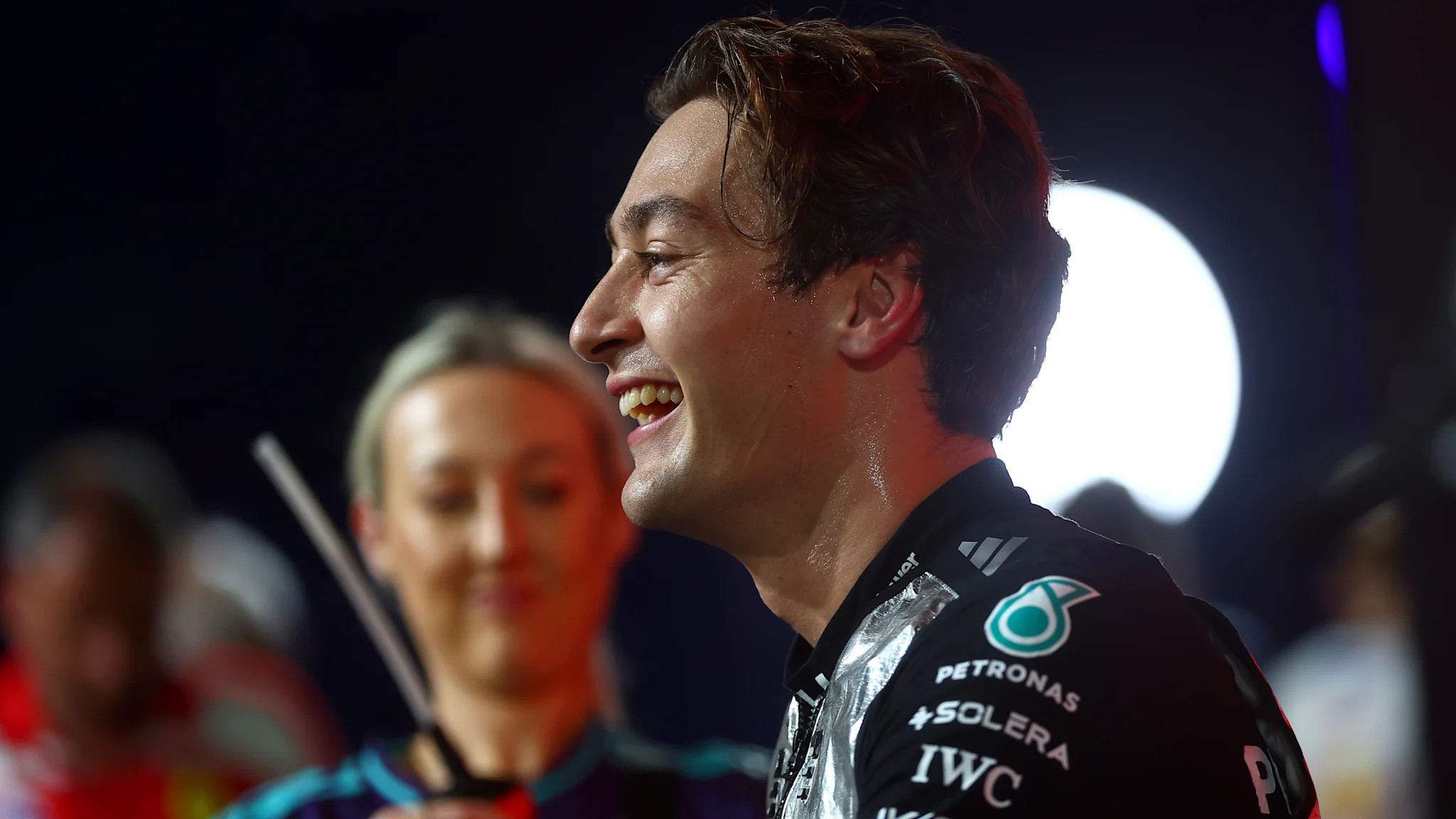 George Russell says Mercedes’ older-spec car is “not bad” after P2 in Singapore Sprint Qualifying