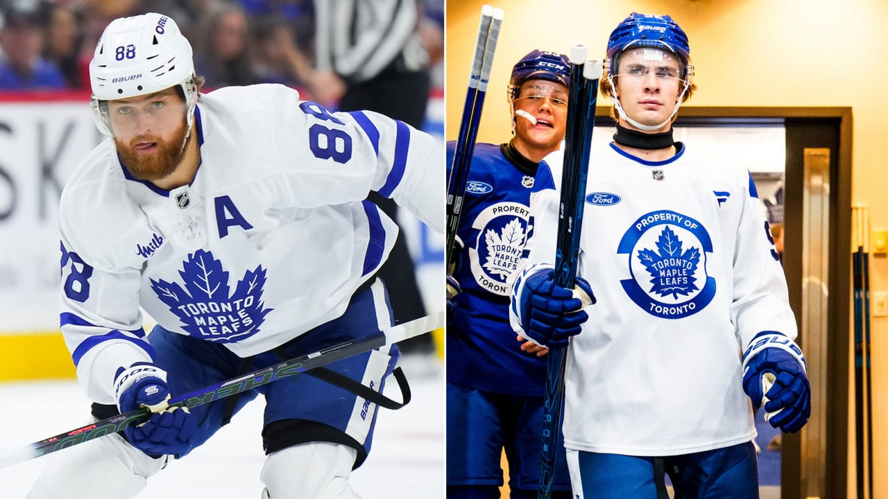 William Nylander says he’s “super excited” to start Maple Leafs training camp on a line with Gavin McKenna