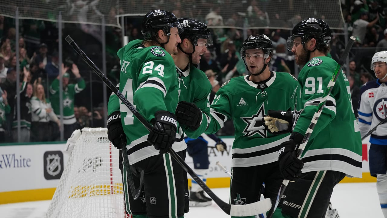 Roope Hintz scores in overtime as Dallas Stars rally past Winnipeg Jets 3-2 at American Airlines Center