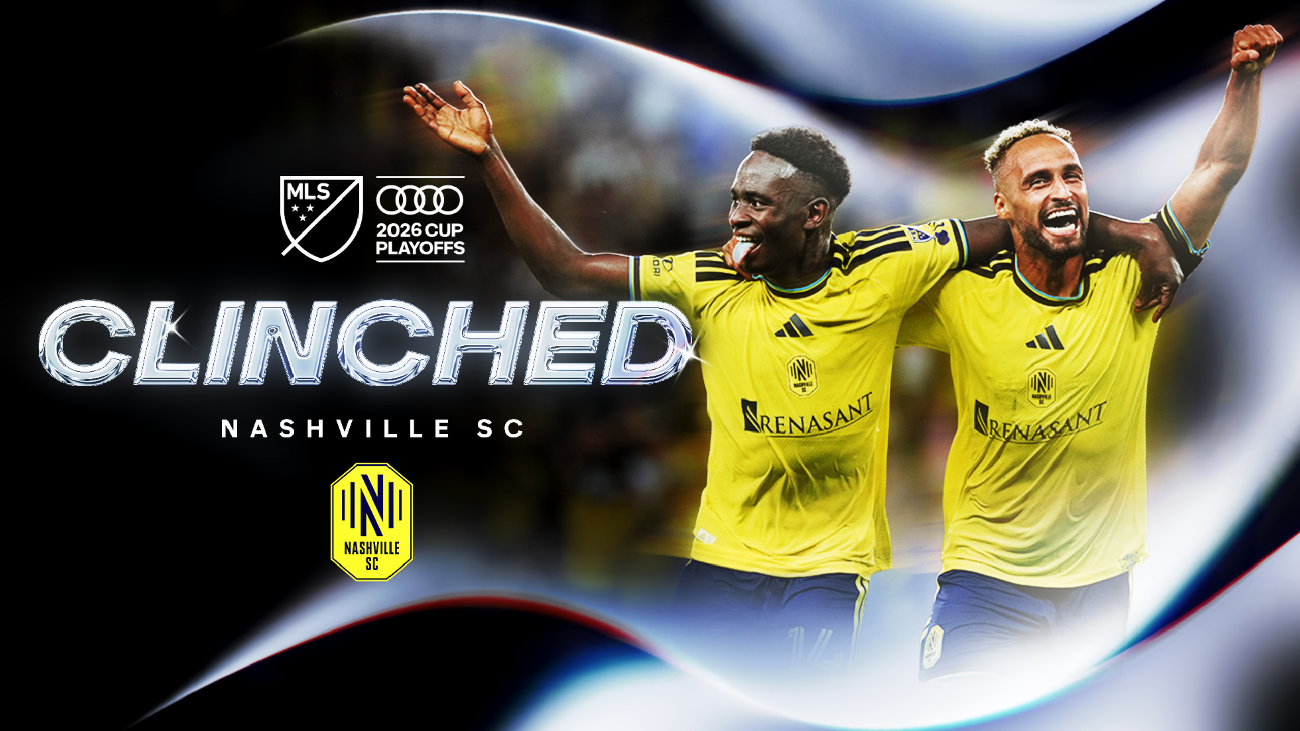 Nashville SC clinch Audi 2026 MLS Cup Playoffs spot with 3–0 win over Chicago Fire FC