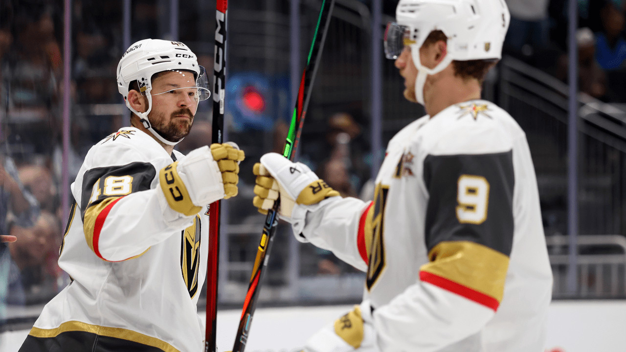 Vegas Golden Knights roll past Seattle Kraken 6-2 at Climate Pledge Arena