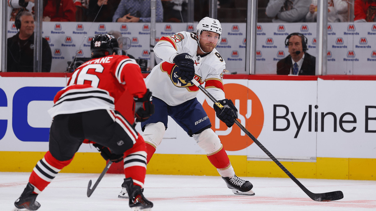 Lars Eller scores late as Florida Panthers edge Chicago Blackhawks 3-2