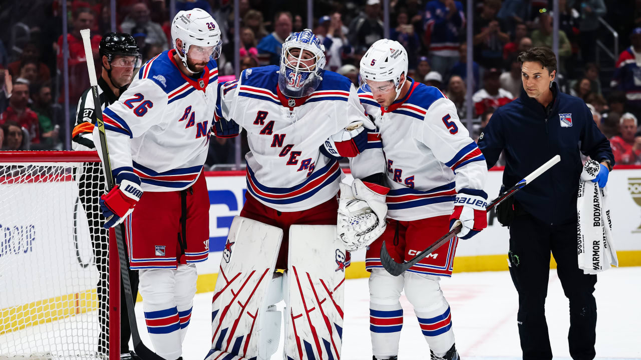 Rangers goalie Igor Shesterkin out for the remainder of the season with lower-body injury