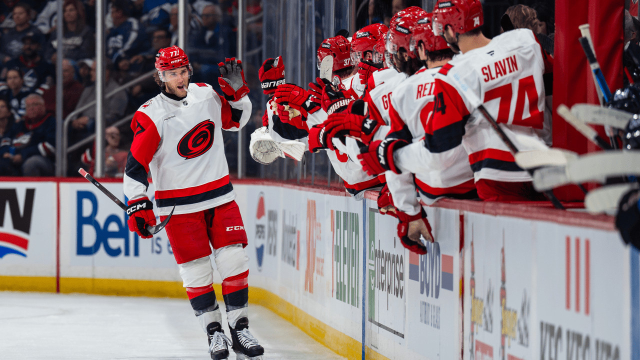 Jankowski scores as Carolina Hurricanes beat Winnipeg Jets 3-2 for seventh straight win