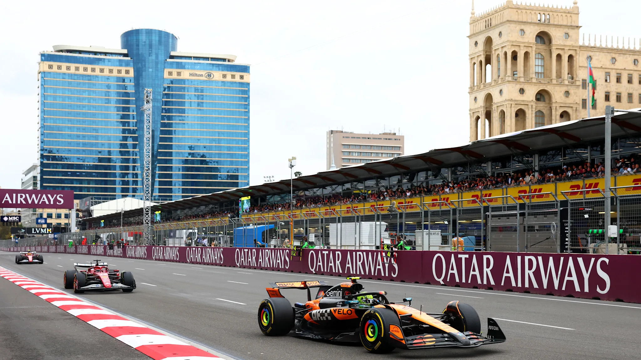 F1 weather forecast: Warm, dry conditions expected for the 2026 Azerbaijan Grand Prix in Baku