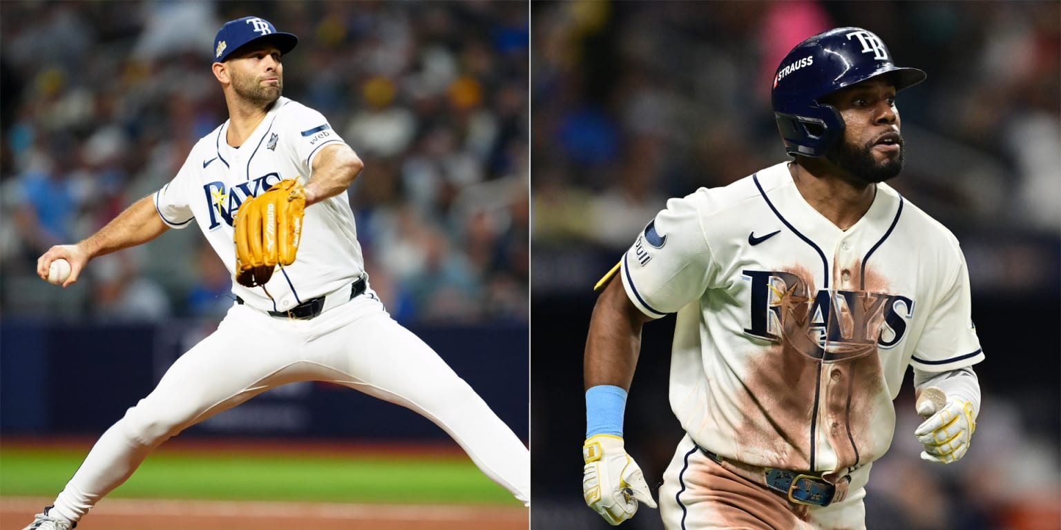 Rays decline mutual options for Nick Martinez and Cedric Mullins, both veterans become free agents