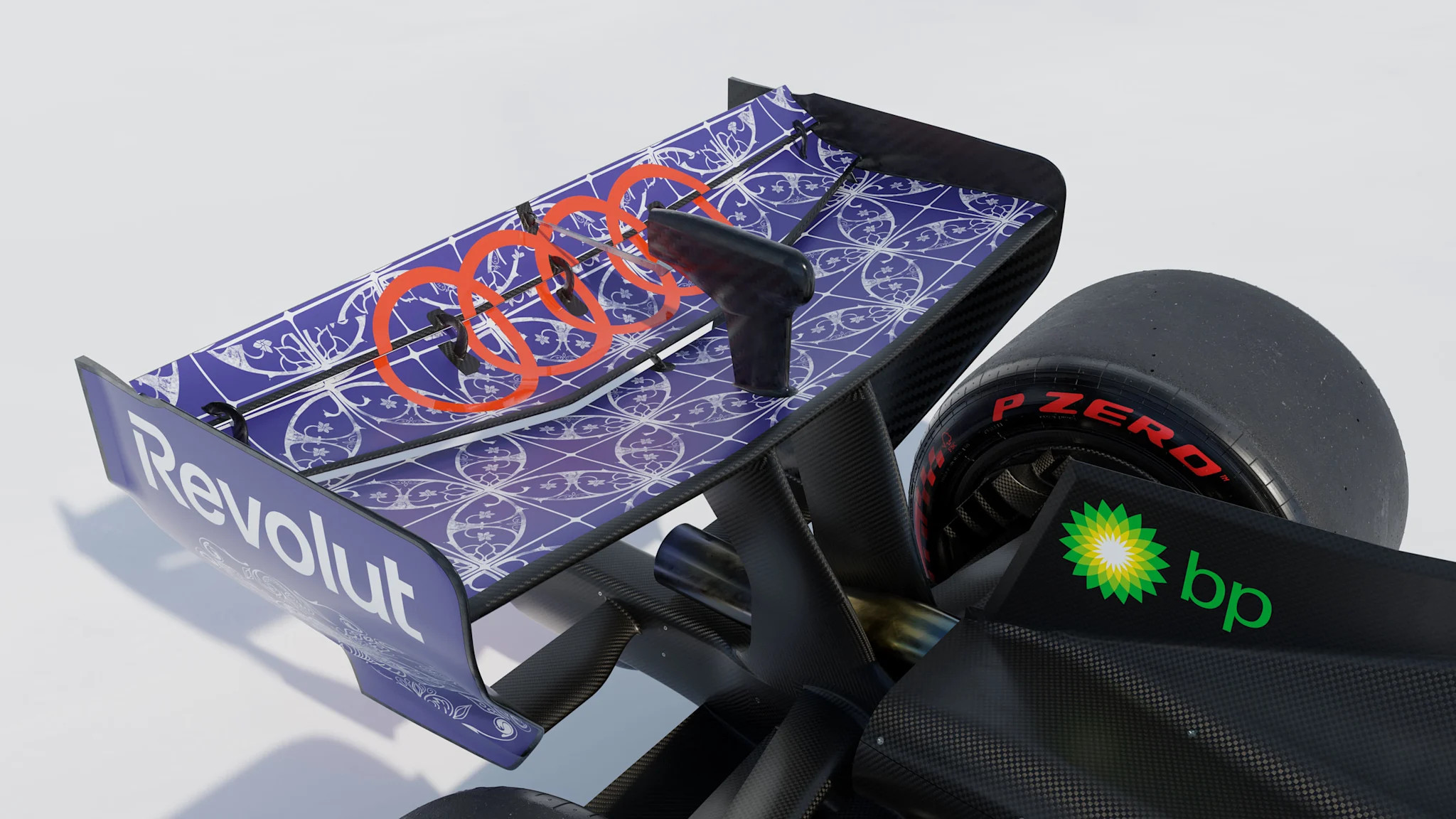 Audi unveils special livery for Singapore Grand Prix, featuring peranakan pattern and night-race theme