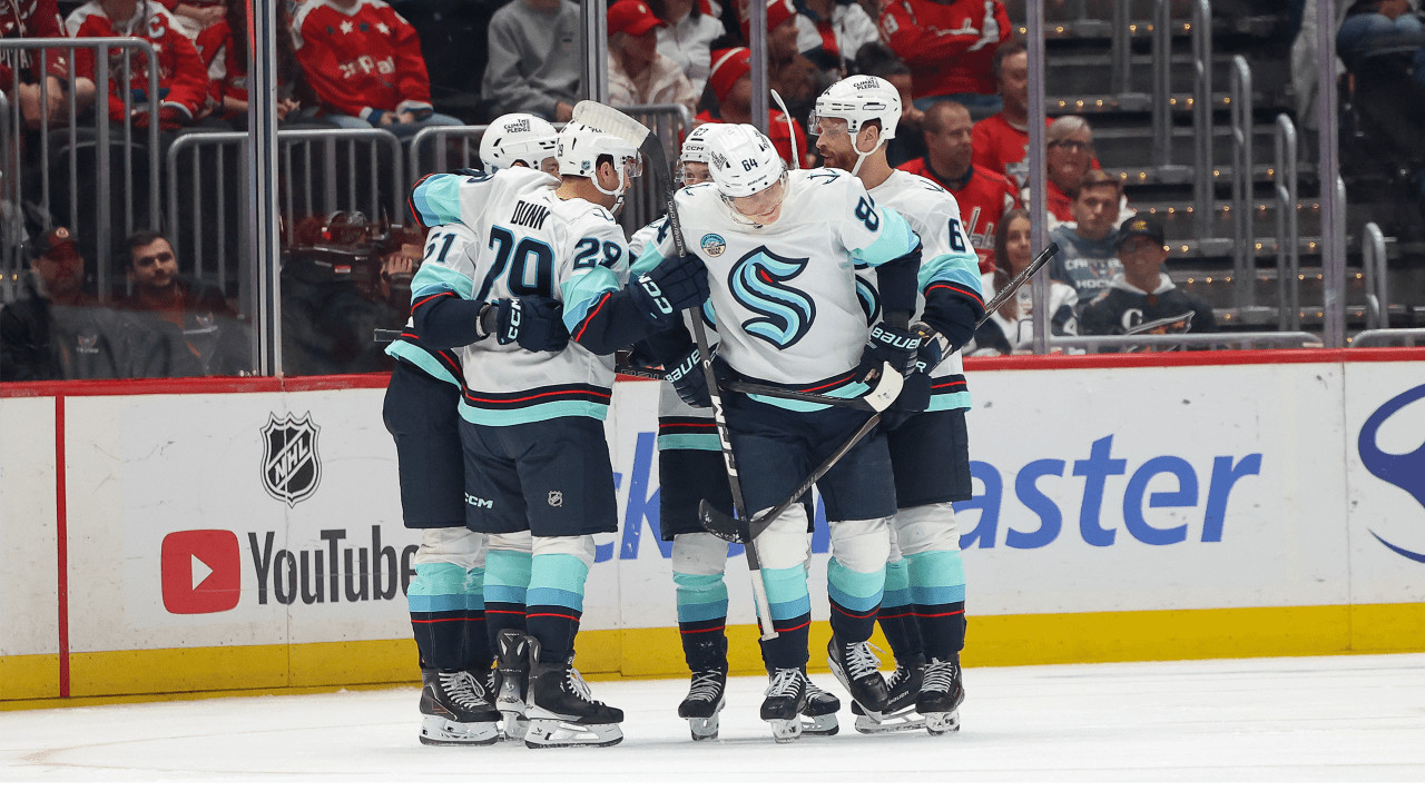 Seattle Kraken beat Washington Capitals 5-3 at Capital One Arena as Jared McCann scores late