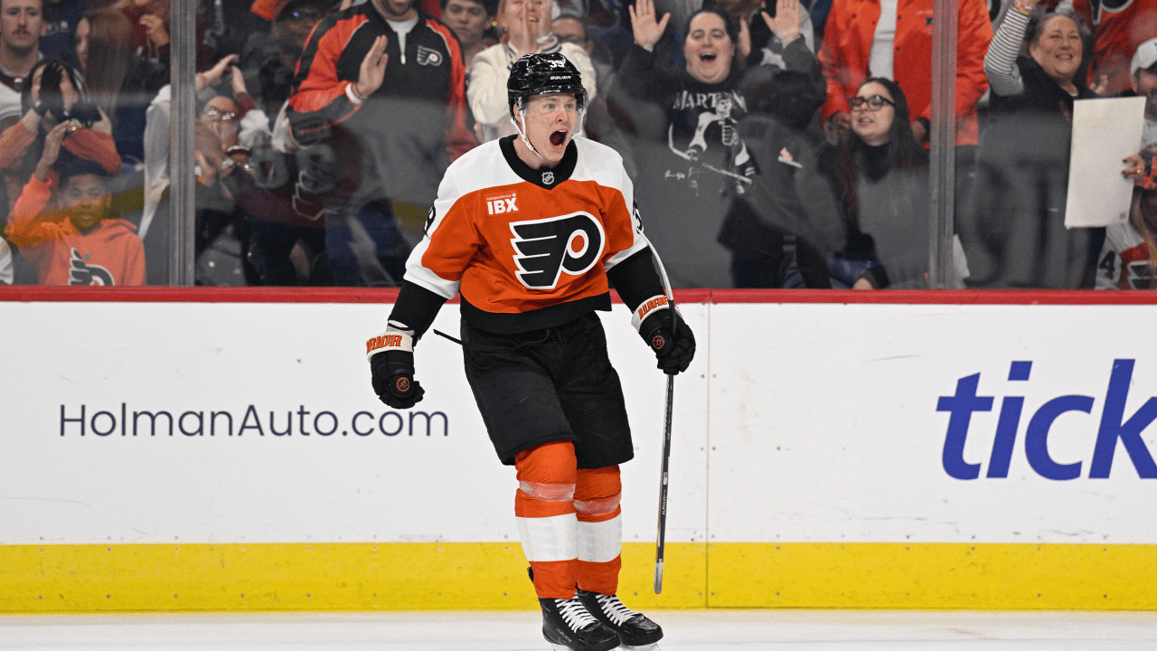 Matvei Michkov nets two as Flyers beat Avalanche 3-2 at Xfinity Mobile Arena