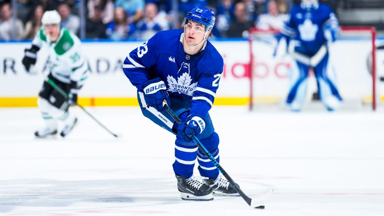 Auston Matthews sees Matthew Knies ready to “elevate” as Toronto Maple Leafs open preseason vs Canadiens