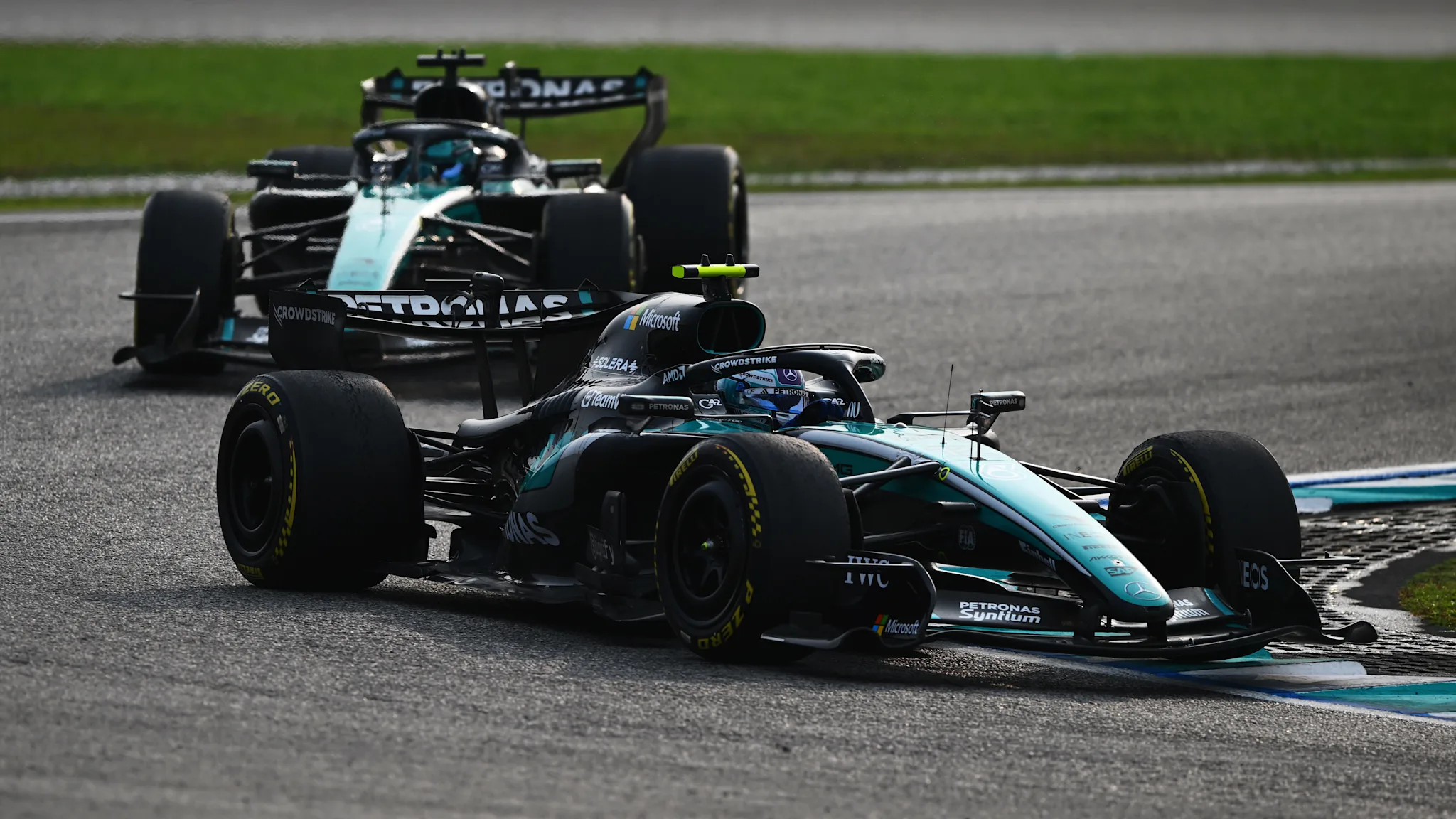 Mercedes to run two different aero configurations in Singapore for Antonelli and Russell
