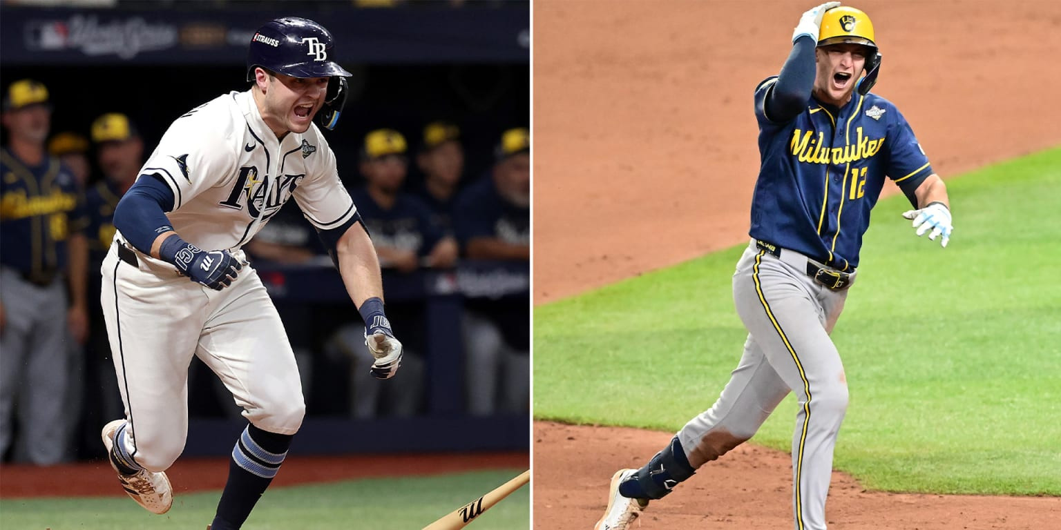 Rays rally to beat Brewers 4-3 in Game 4, forcing Game 5 after 3-0 World Series deficit