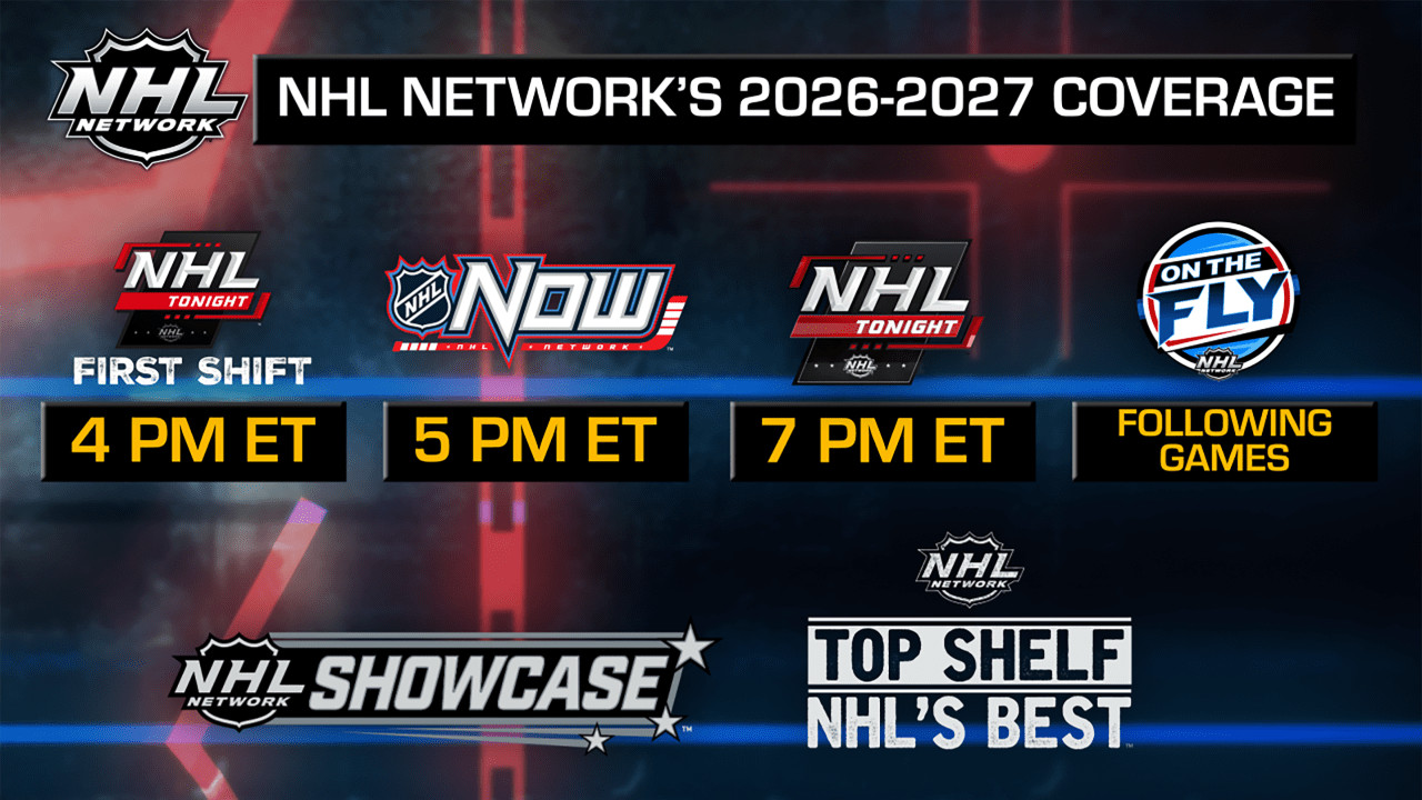 NHL Network announces wall-to-wall 2026-27 season programming lineup and new game schedule