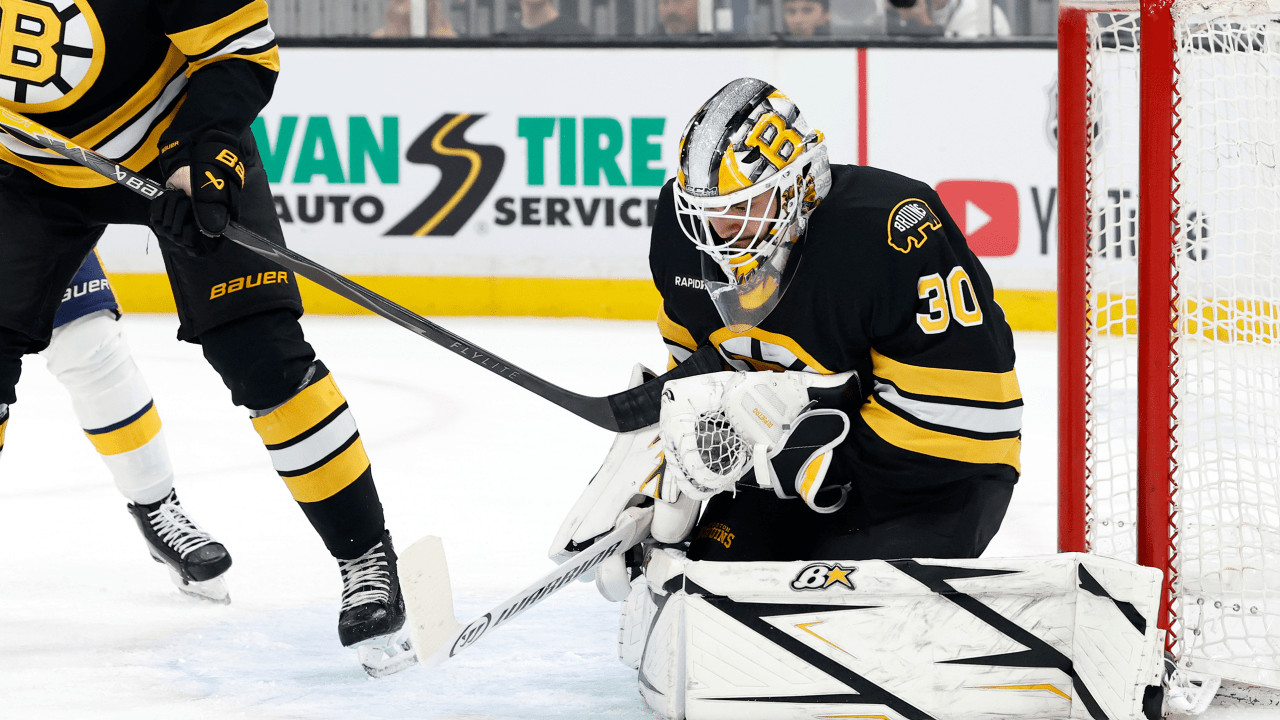 Boston Bruins rout Nashville Predators 6-0 as Michael DiPietro earns first NHL shutout