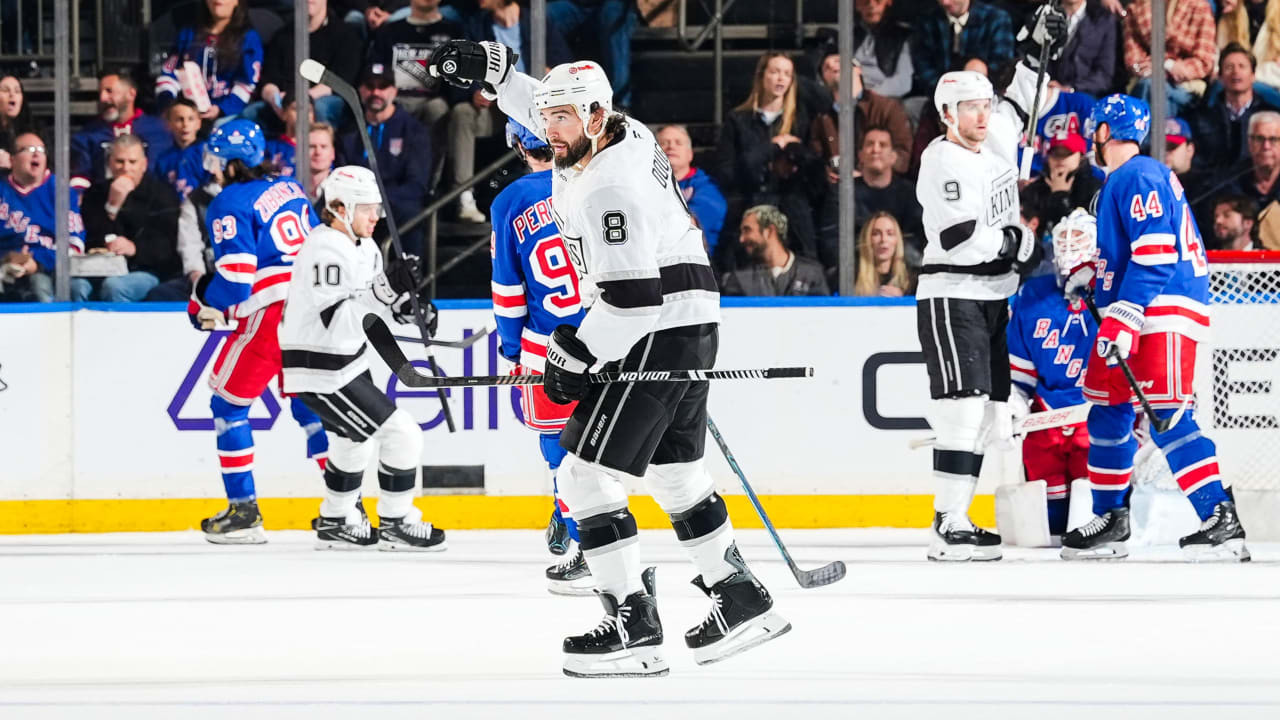 Kings roll past Rangers 6-3 as Drew Doughty posts first goal of the season