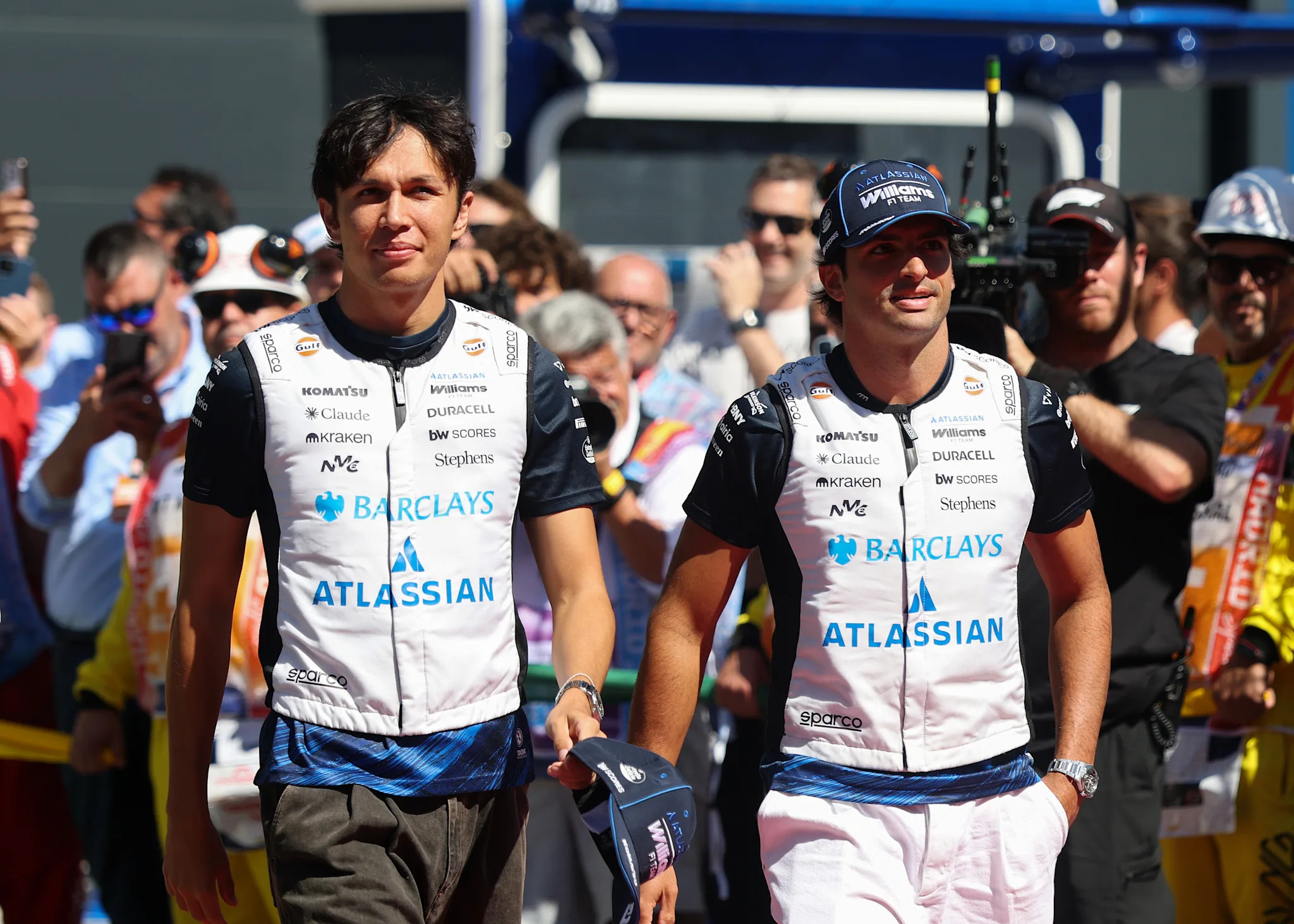 Sainz and Albon cautious as Williams prepares FW48 upgrade debut at Azerbaijan Grand Prix
