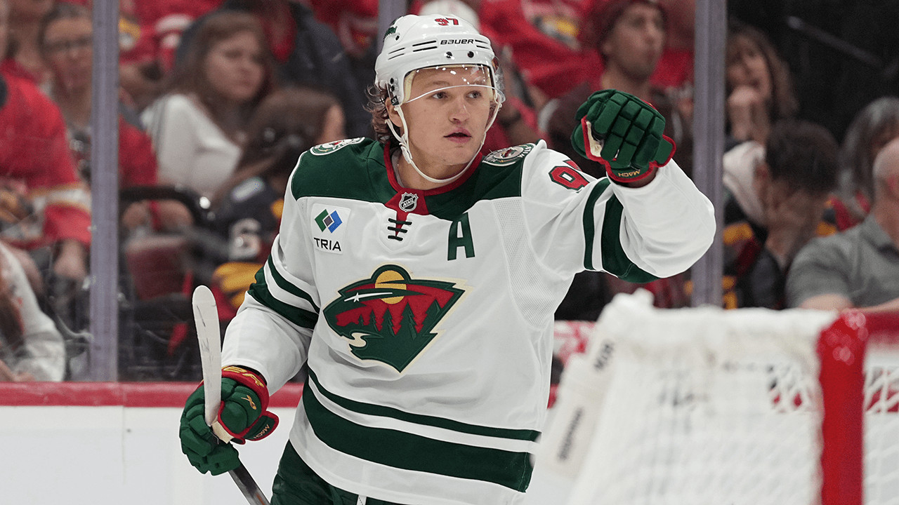 Kaprizov posts hat trick as Minnesota Wild beat Florida Panthers 4-1 at Amerant Bank Arena