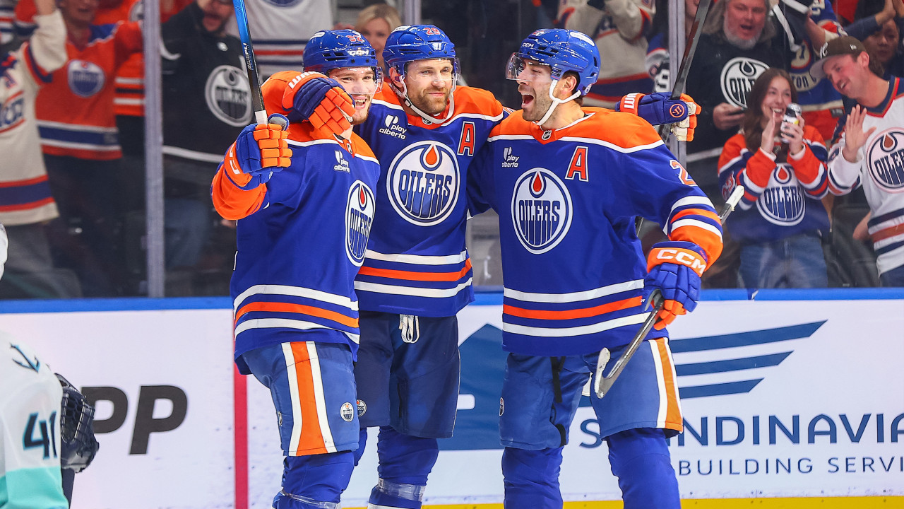 Leon Draisaitl scores with 2:27 left as Edmonton Oilers beat Seattle Kraken 3-1 at Rogers Place