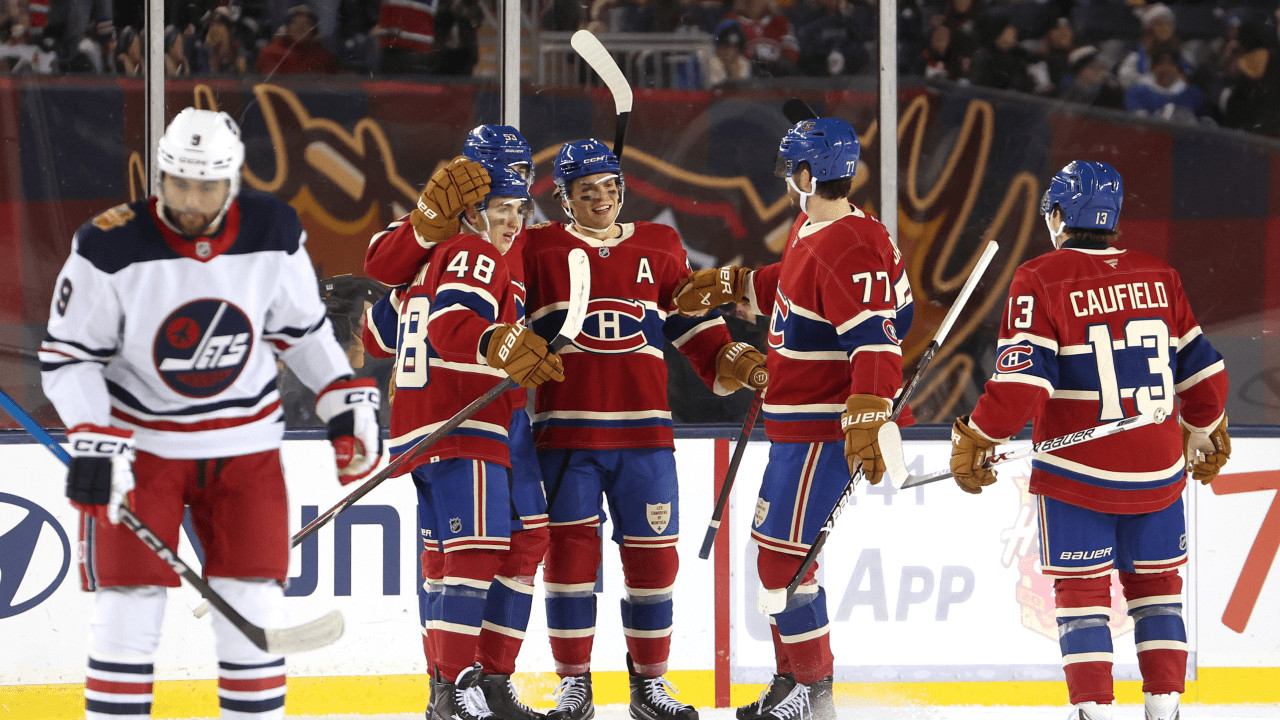 Canadiens hold off Jets in Heritage Classic, 2-1 as Jacob Fowler posts 33 saves