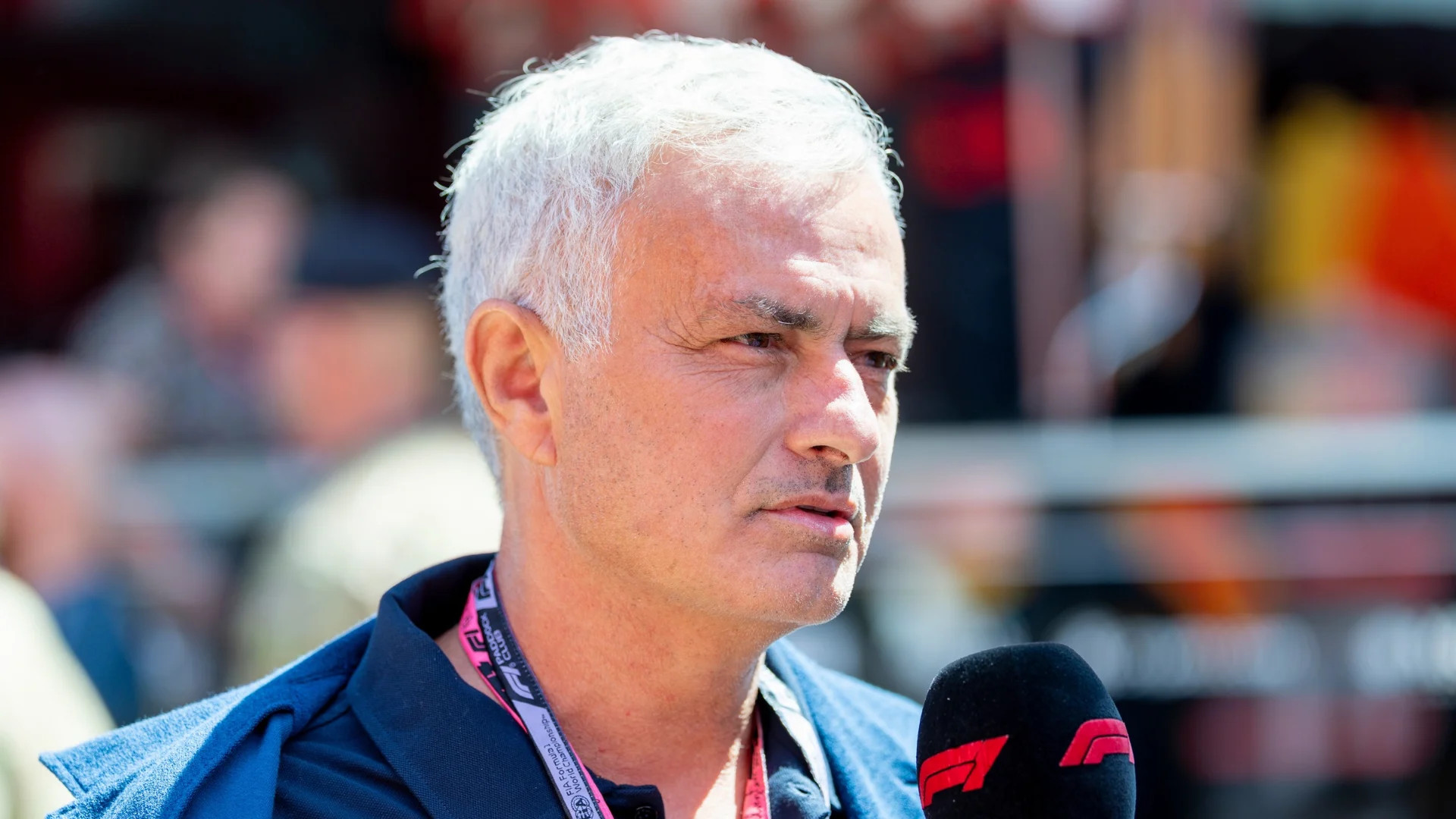José Mourinho visits Madring track as F1 marks capital’s new Grand Prix