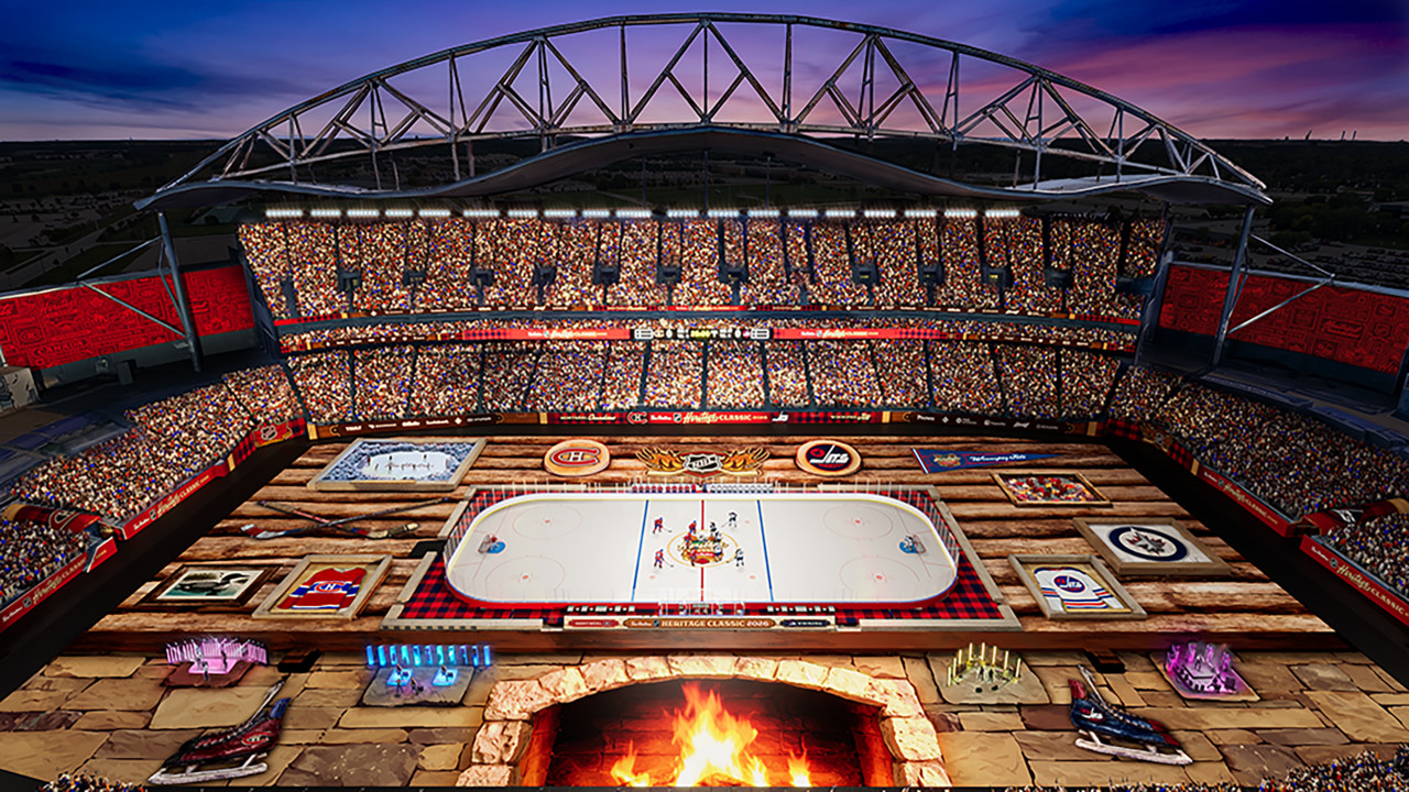 NHL to transform Princess Auto Stadium into a cabin-themed backdrop for the 2026 Tim Hortons NHL Heritage Classic in Winnipeg