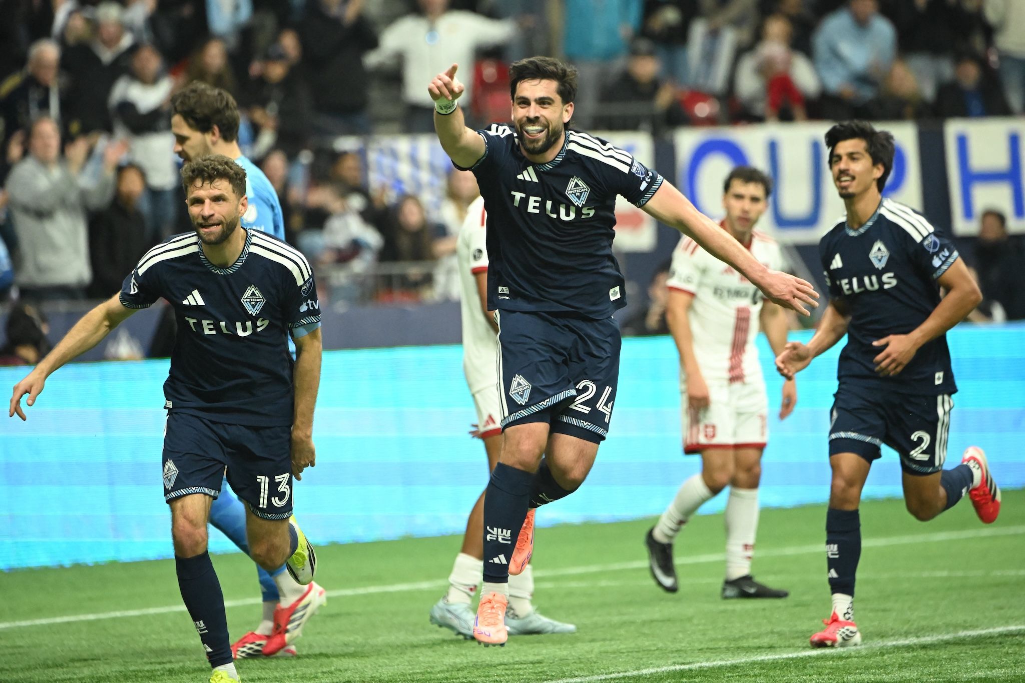 Brian White keeps powering Vancouver as they start a five-match road trip in Chicago