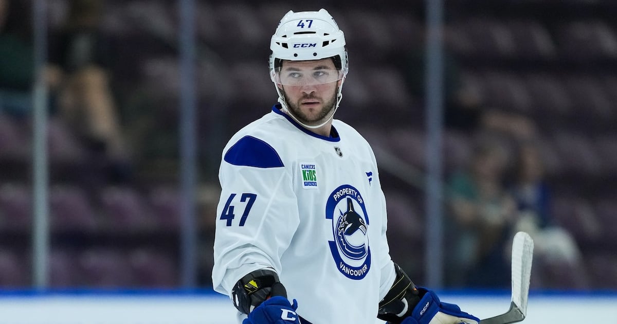 Paul Cotter on joining Canucks: blending physical play with skill as Vancouver builds for the future