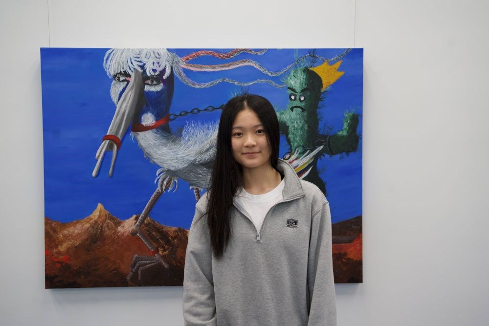 New Richmond exhibit showcases 14-year-old Fiona Huang’s “Free in the Chaos” at Cultural Centre Annex