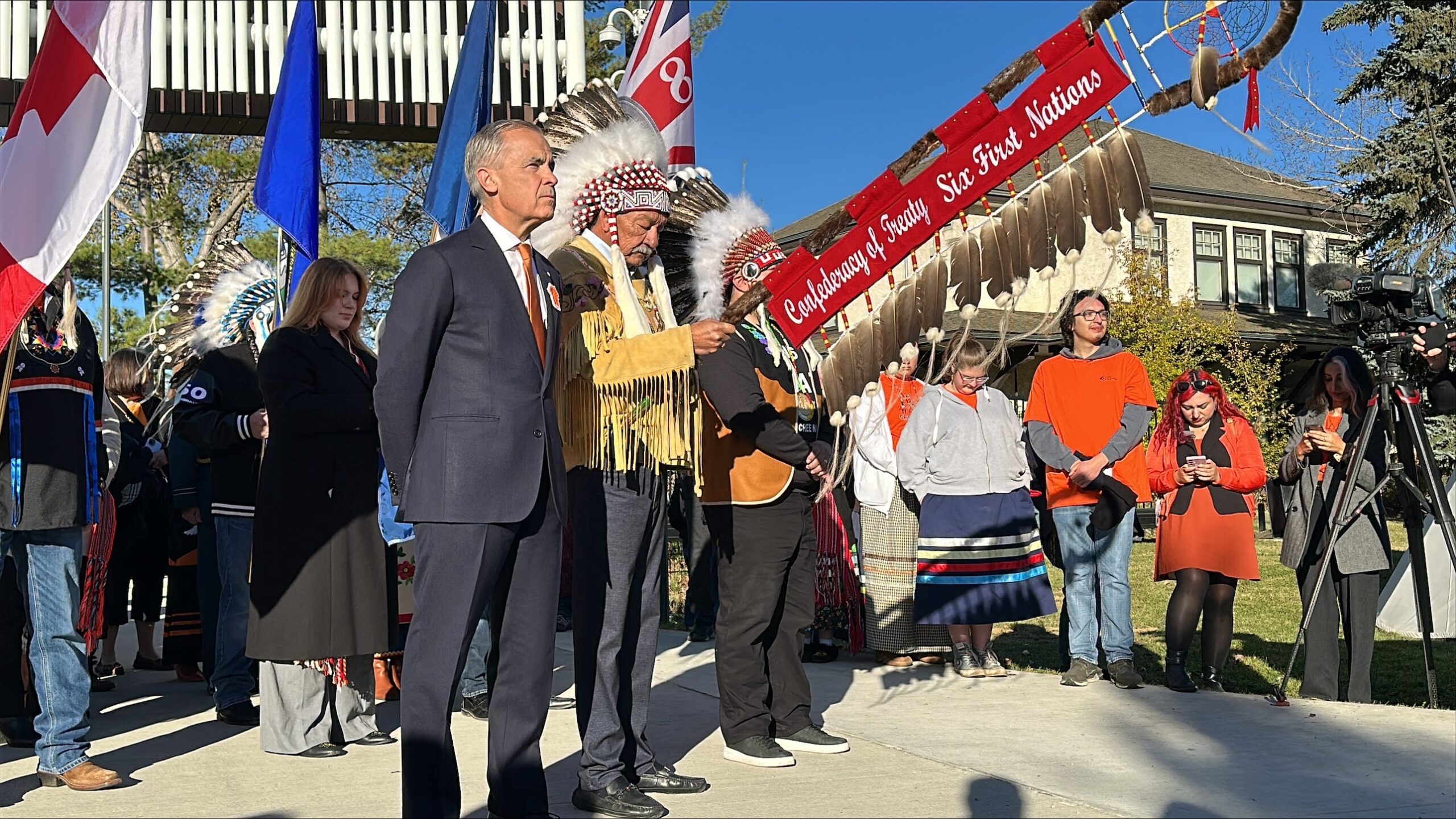 Carney marks National Day for Truth and Reconciliation at Fort Edmonton Park
