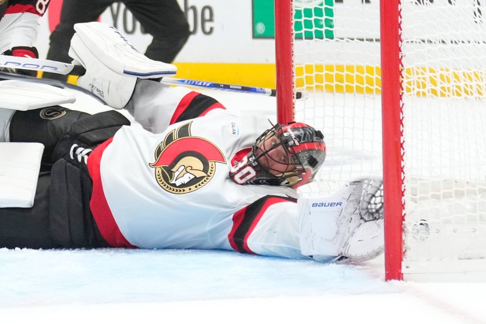 Kings’ Byfield scores in OT to beat Senators 6-5 after blowing four-goal lead