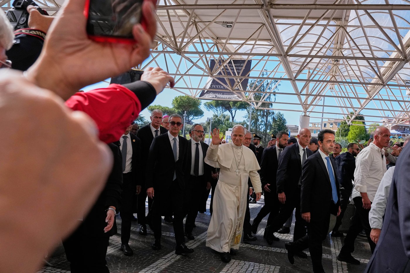 Vatican says Pope Leo XIV spent a peaceful night after surgery for lung cancer