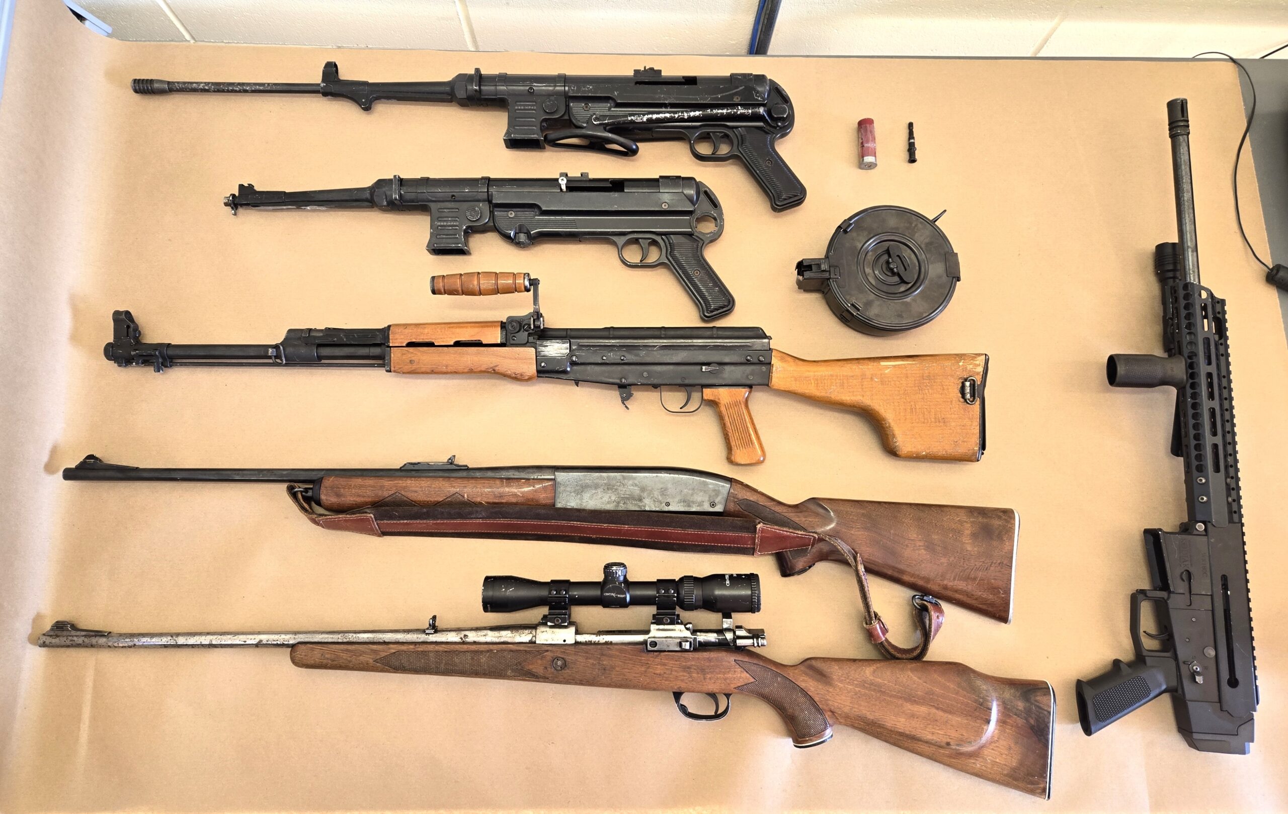 Mission RCMP find cache of guns after traffic stop on car showing suspicious behaviour