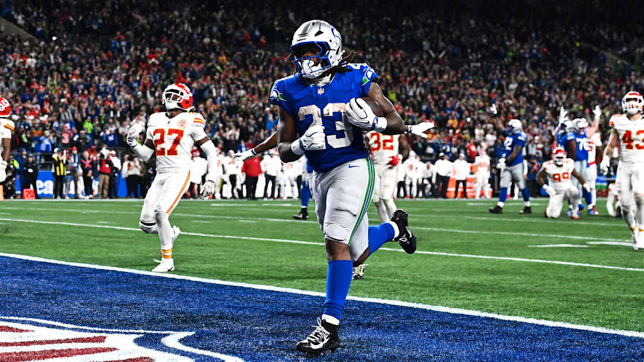 Emanuel Wilson posts 100-yard rushing day as Seahawks’ run game surges in win over Chiefs