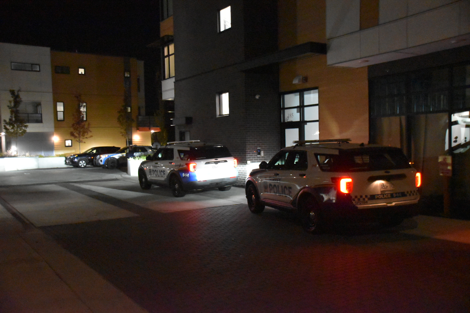 Surrey police investigating after shots fired at residential complex near 175A Street