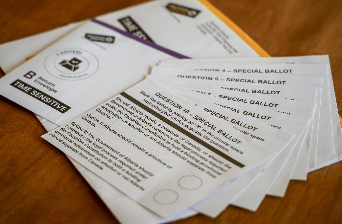 Alberta referendum: more constitutional questions flip to “no” as counting continues