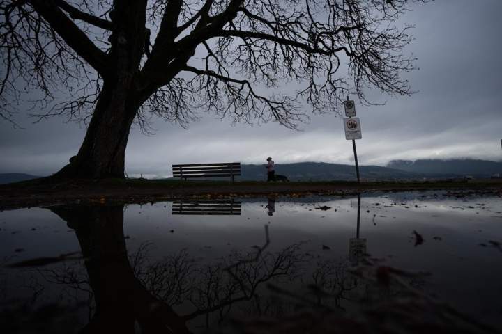 Environment Canada rainfall warning issued for parts of B.C. as ‘robust’ storm moves toward Lower Mainland