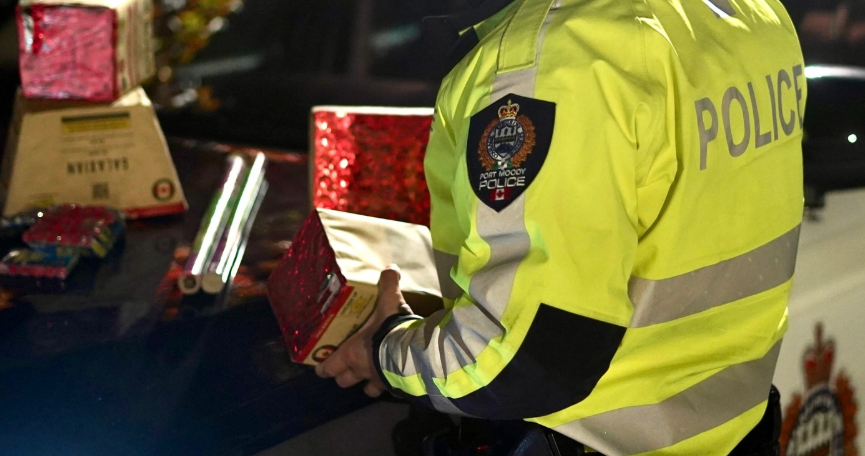 12-year-old boy taken to hospital after face hit by exploding firework in Port Moody