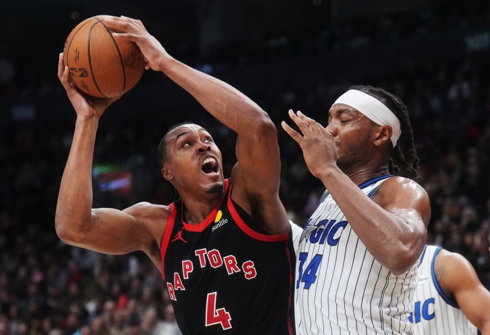 Scottie Barnes scores career-high 41, but Raptors fall to Magic 121-114 in NBA Cup game