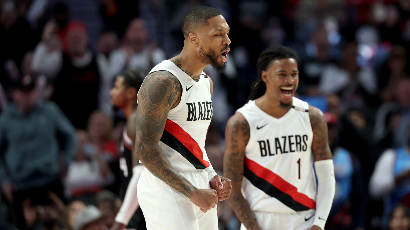 Morant and Lillard fuel Portland’s fast start, with third straight win to open the season
