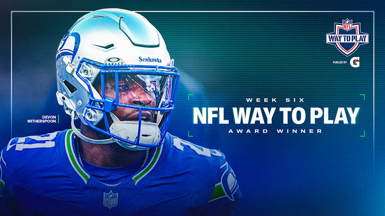 Seahawks’ Devon Witherspoon named NFL Week 6 Way to Play winner