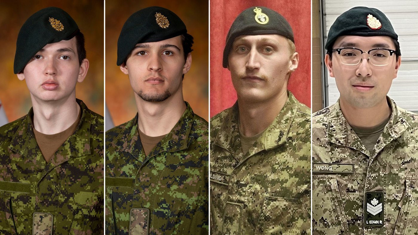 Four Canadian Armed Forces members killed in fire during training at CFB Wainwright near Edmonton