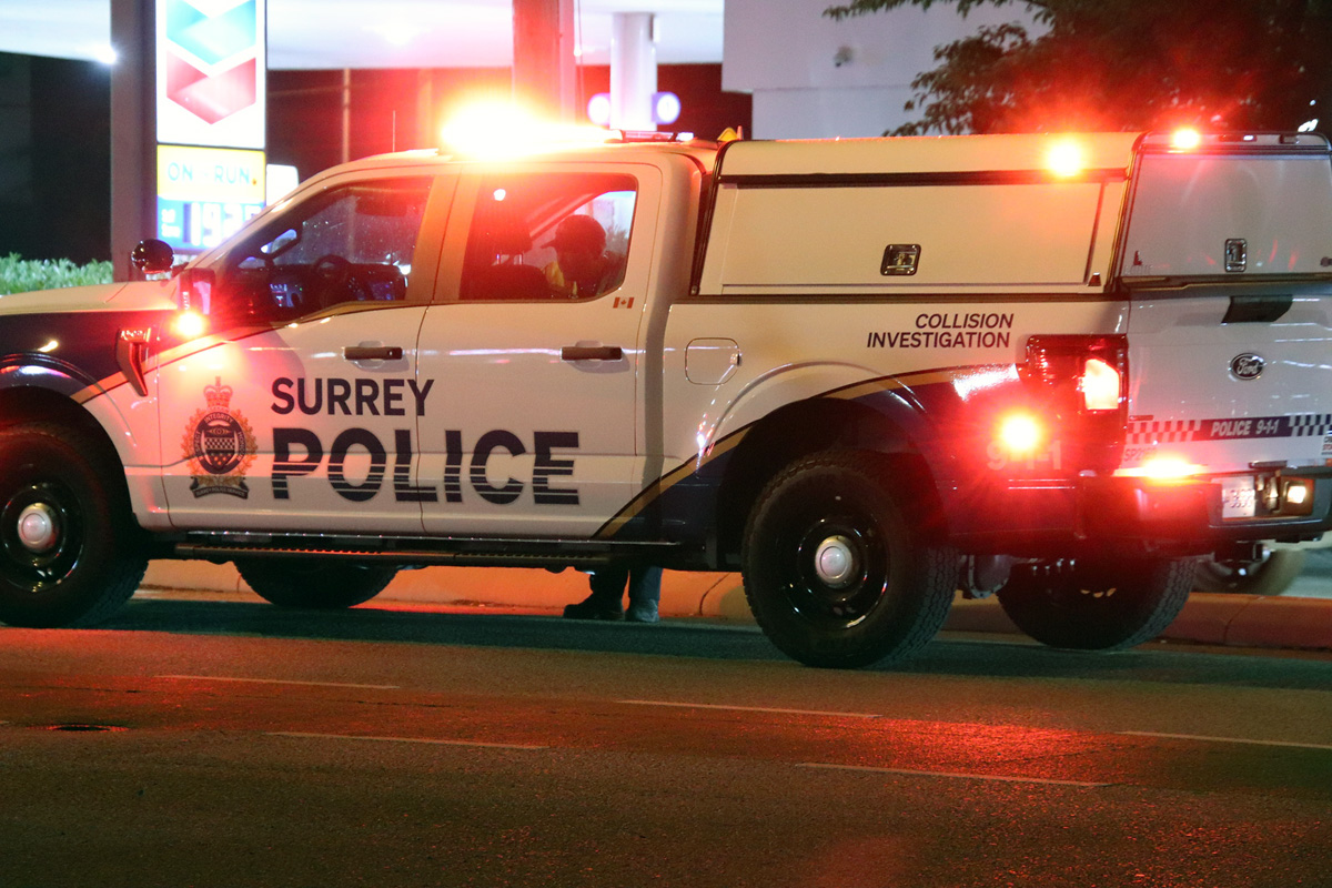 Surrey crash near 176 Street and 32 Avenue leaves one driver critically injured